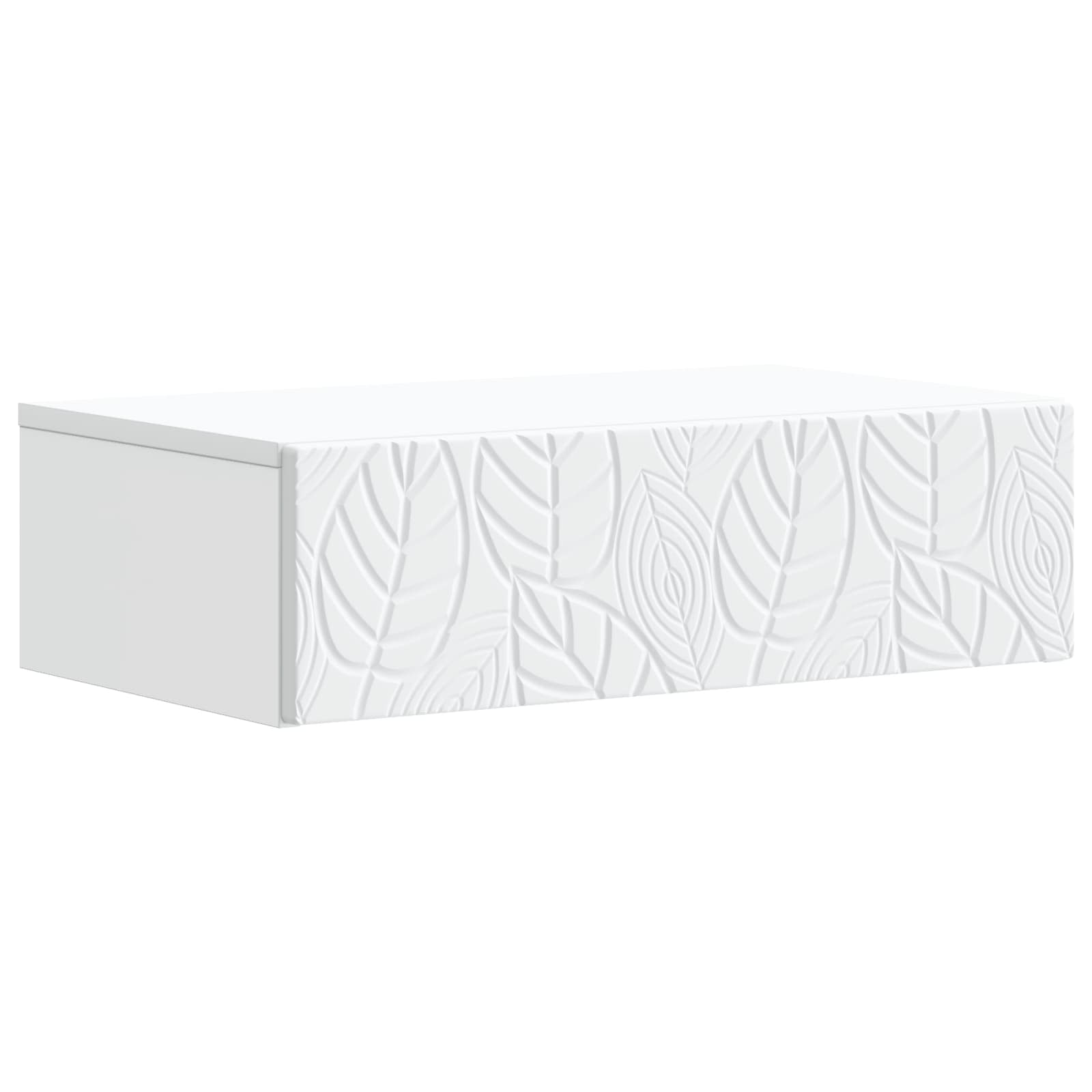 Tavolino da Parete Laterale Bianco 87,5 x 34,5 x 17 cm | homemem39