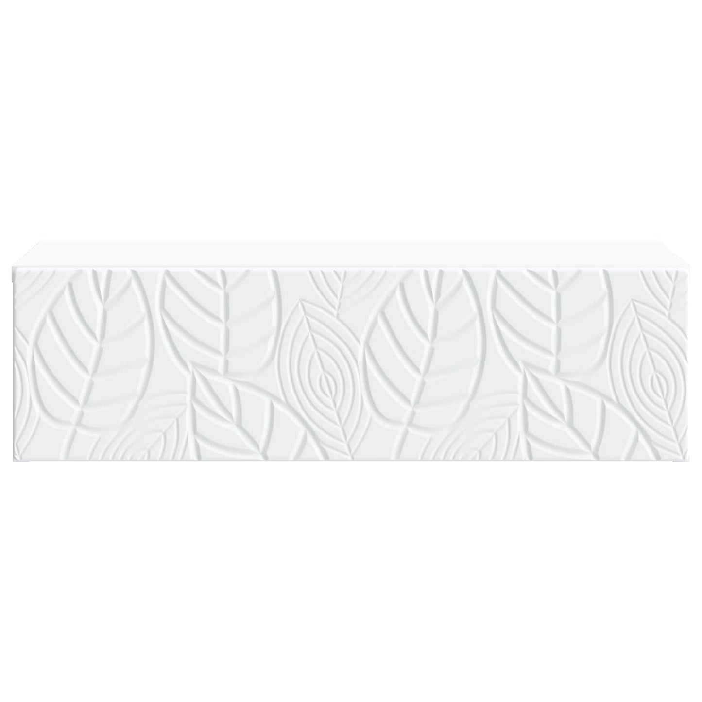 Tavolino da Parete Laterale Bianco 87,5 x 34,5 x 17 cm | homemem39