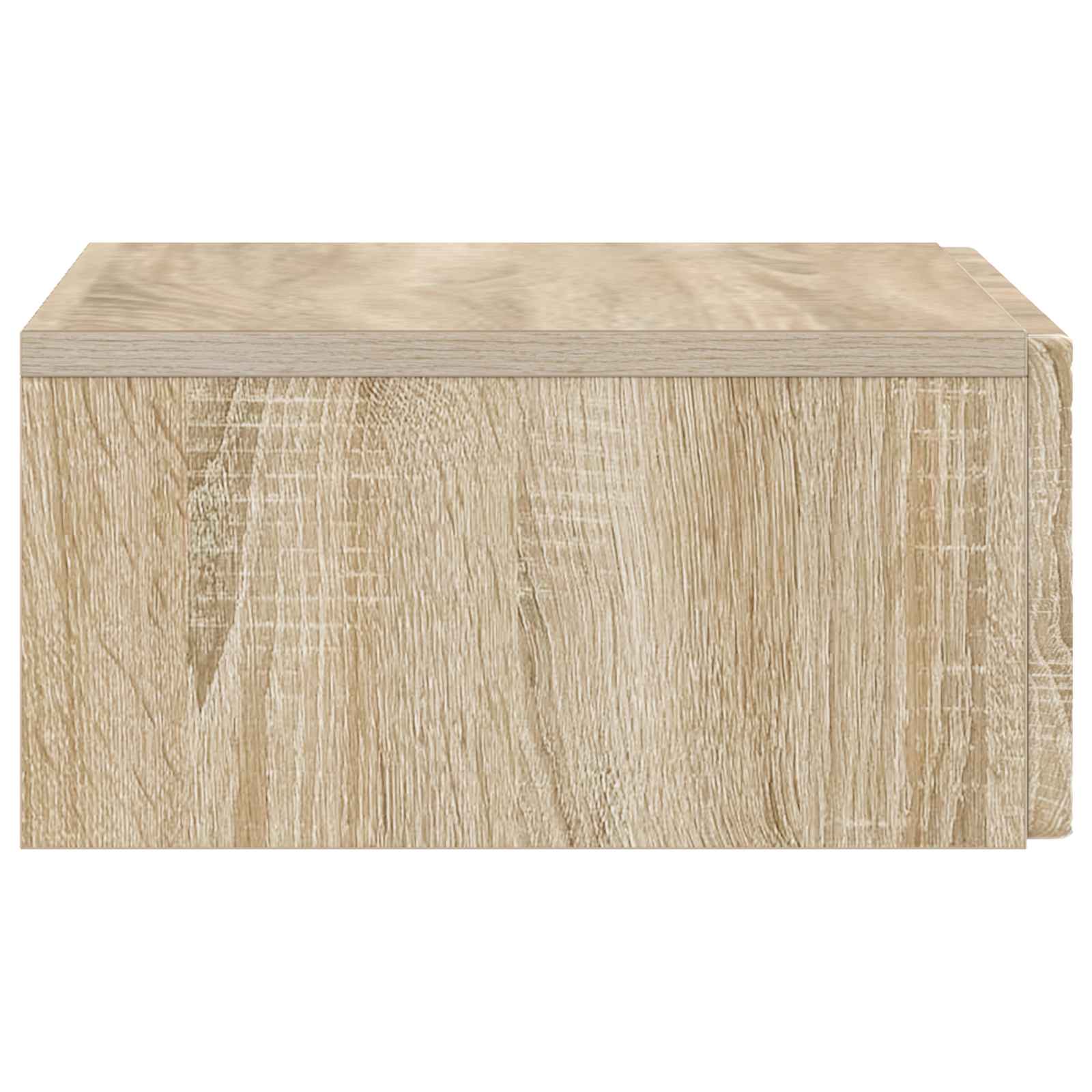 Tavolino da Parete Laterale Rovere Sonoma 87,5 x 34,5 x 17 cm | homemem39