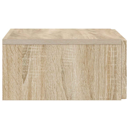 Tavolino da Parete Laterale Rovere Sonoma 87,5 x 34,5 x 17 cm | homemem39