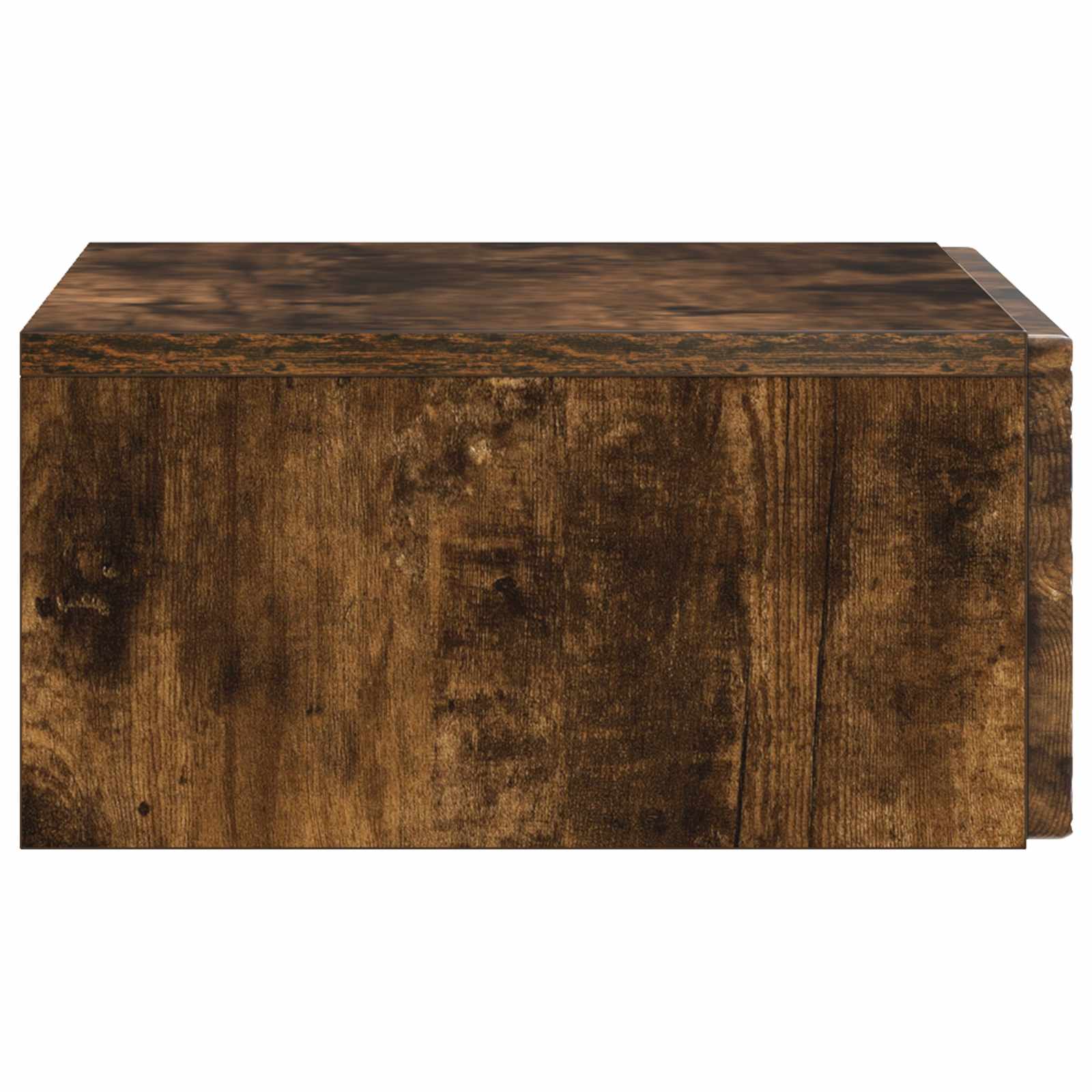 Tavolino da Parete Laterale Rovere Fumo 87,5 x 34,5 x 17 cm | homemem39