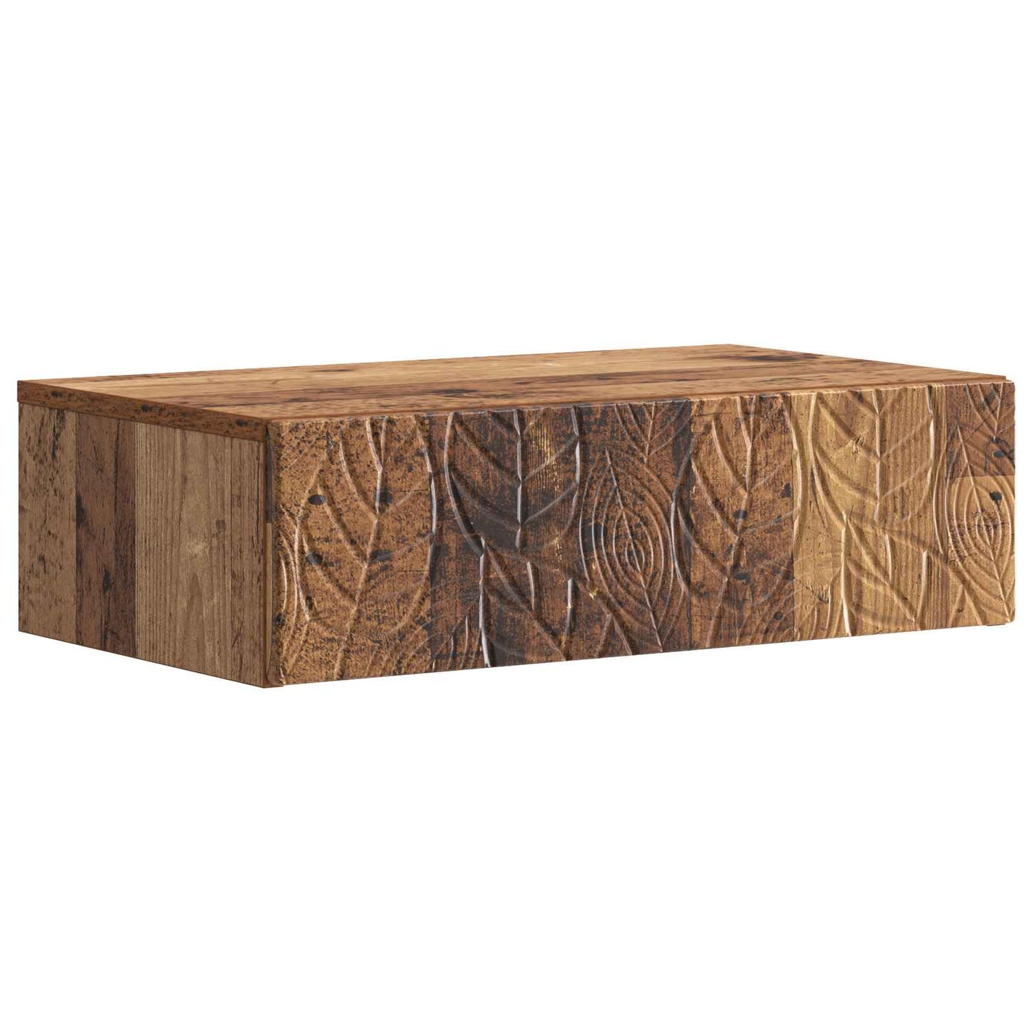 Tavolino da Parete Laterale Legno antico 87,5 x 34,5 x 17 cm