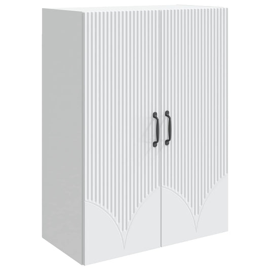 Mobiletto a muro Bianco 66 x 34,5 x 90 cm Legno ingegnerizzato | homemem39