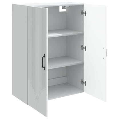 Mobiletto a muro Bianco 66 x 34,5 x 90 cm Legno ingegnerizzato | homemem39