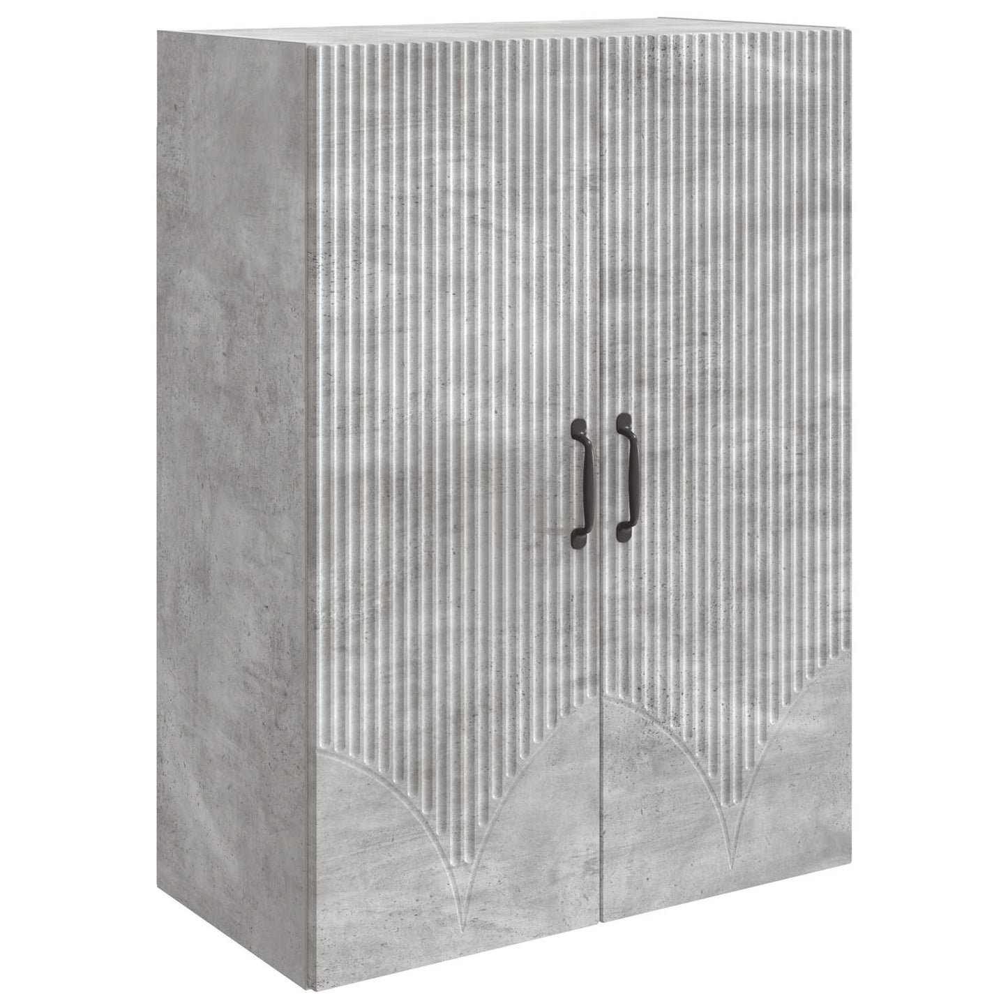 Mobiletto a muro Grigio Cemento 66 x 34,5 x 90 cm | homemem39