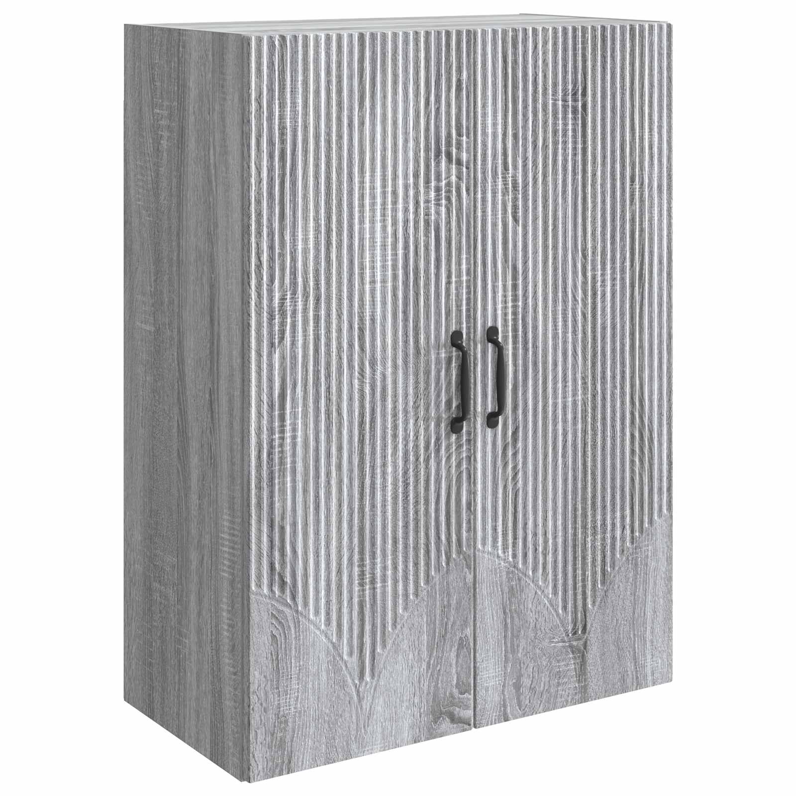 Mobiletto a muro Sonoma grigio 66 x 34,5 x 90 cm | homemem39