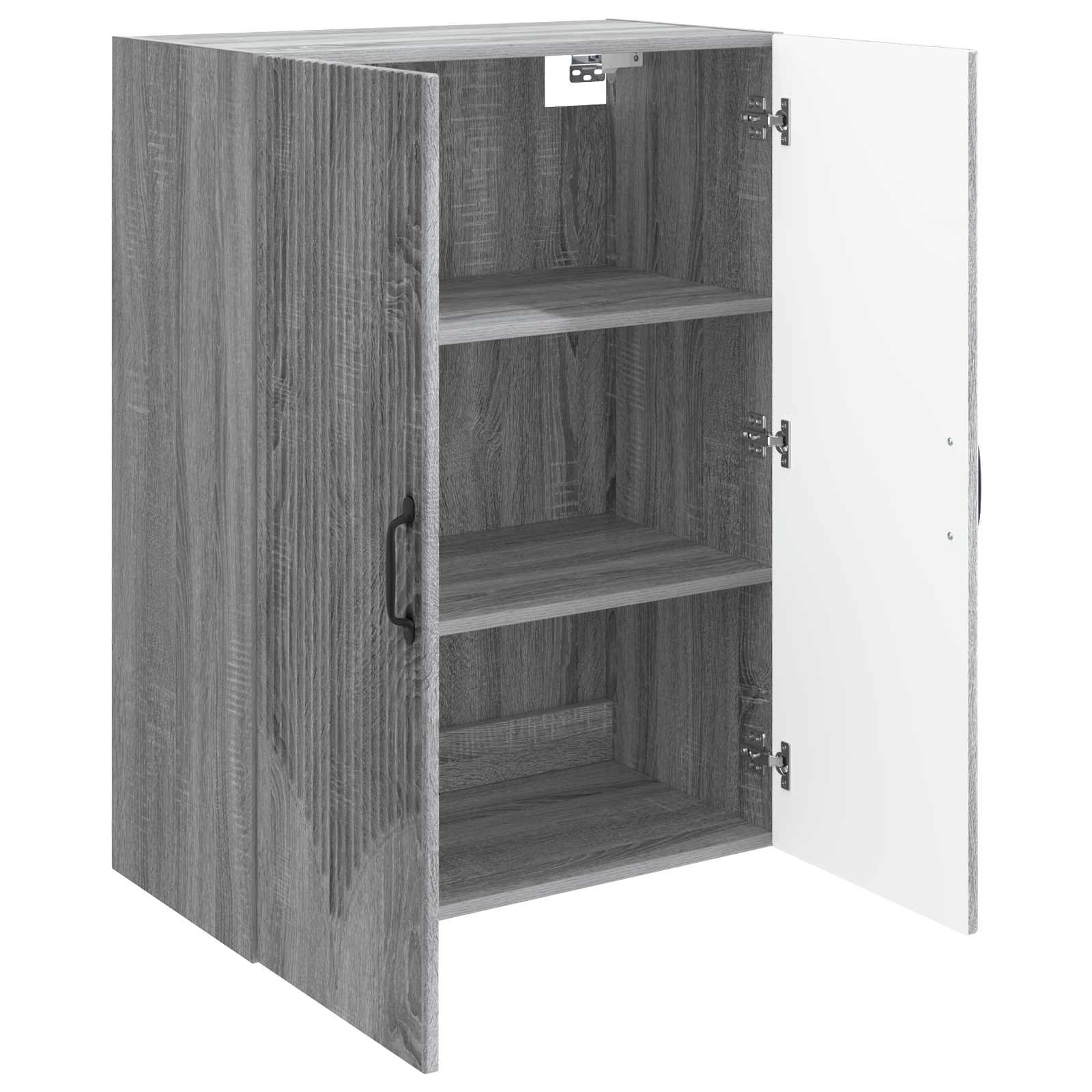 Mobiletto a muro Sonoma grigio 66 x 34,5 x 90 cm | homemem39