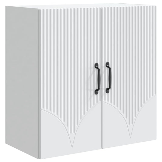 Mobiletto a muro Bianco 59 x 31 x 60 cm Legno ingegnerizzato | homemem39
