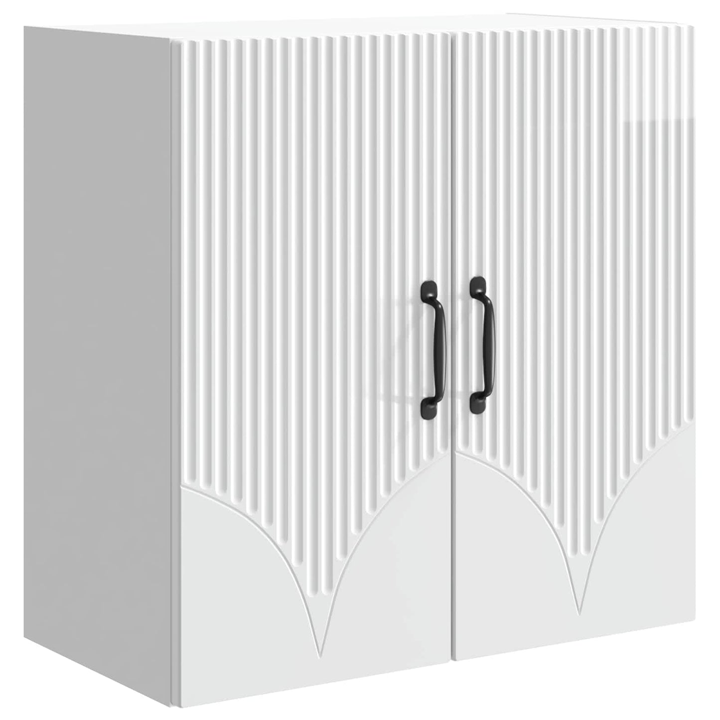 Mobiletto a muro Bianco Lucido 59 x 31 x 60 cm | homemem39