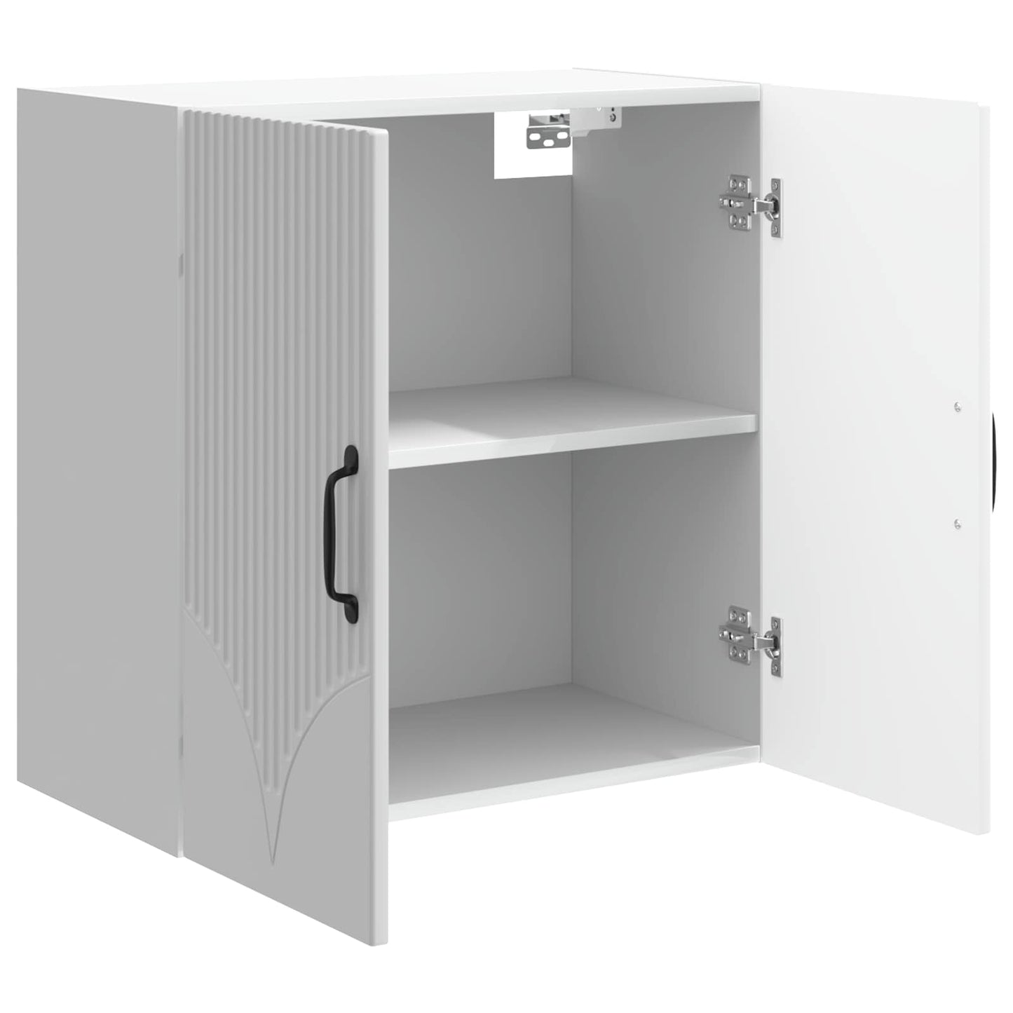 Mobiletto a muro Bianco Lucido 59 x 31 x 60 cm | homemem39