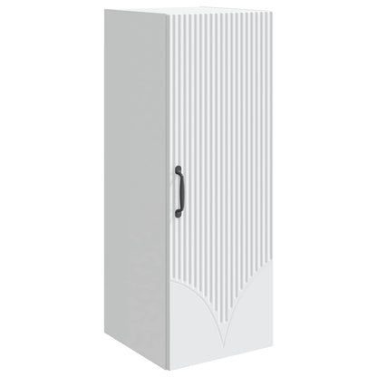 Mobiletto a muro Bianco 33 x 34,5 x 90 cm Legno ingegnerizzato | homemem39
