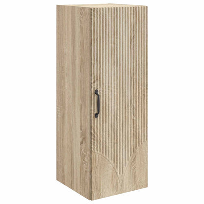 Mobiletto a muro Rovere Sonoma 33 x 34,5 x 90 cm | homemem39