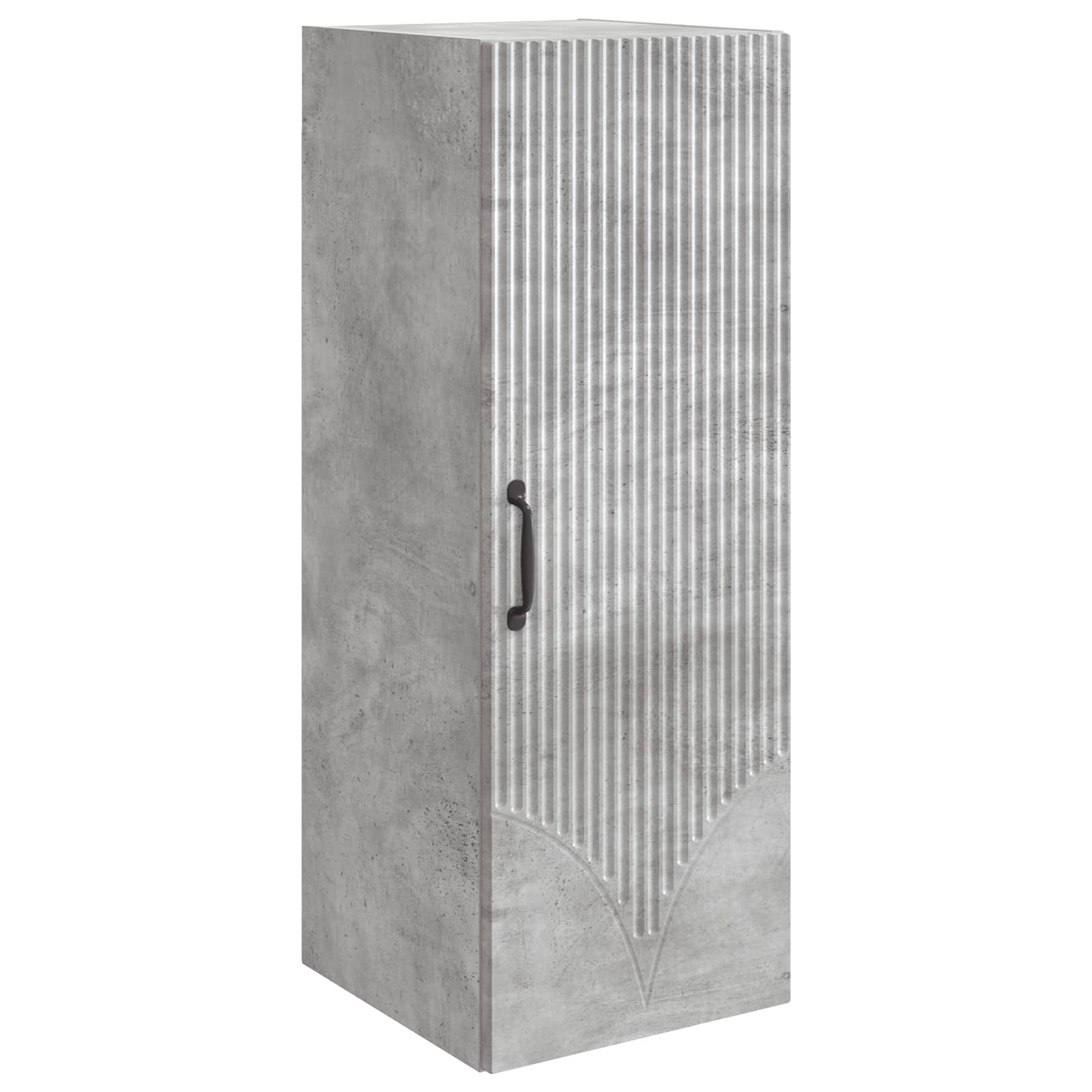 Mobiletto a muro Grigio Cemento 33 x 34,5 x 90 cm | homemem39
