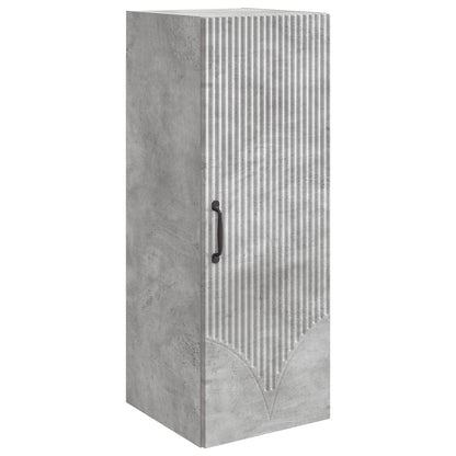 Mobiletto a muro Grigio Cemento 33 x 34,5 x 90 cm | homemem39