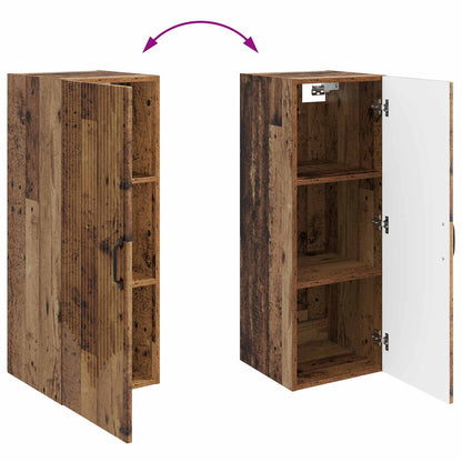 Mobiletto a muro Legno antico 33 x 34,5 x 90 cm | homemem39