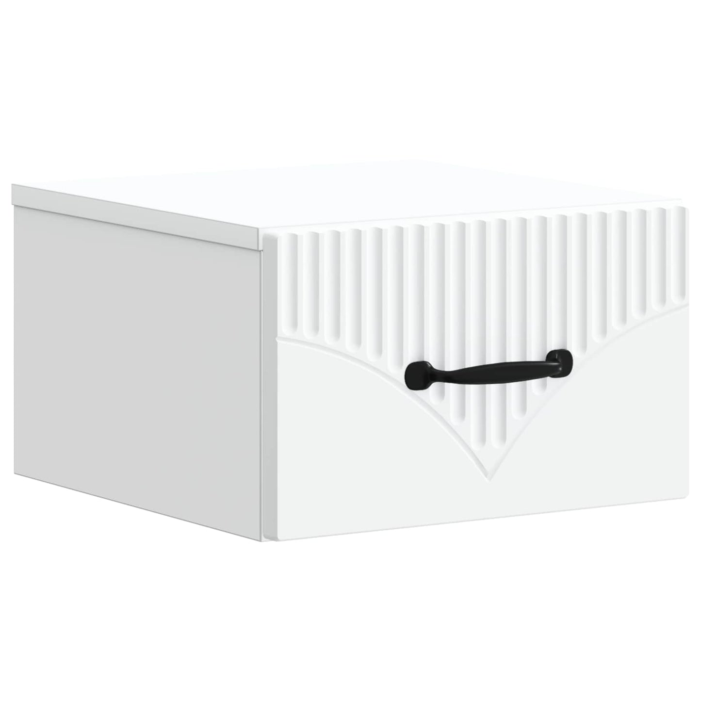 Mobiletto da notte a muro 2 pcs Bianco 34,5 x 33 x 20 cm | homemem39