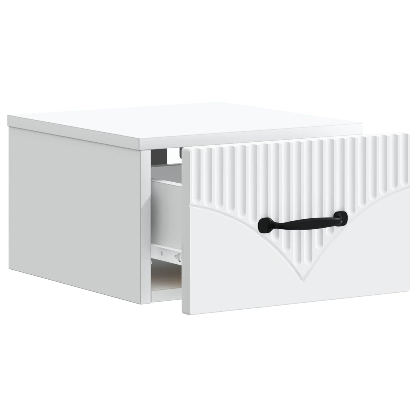 Mobiletto da notte a muro 2 pcs Bianco 34,5 x 33 x 20 cm | homemem39