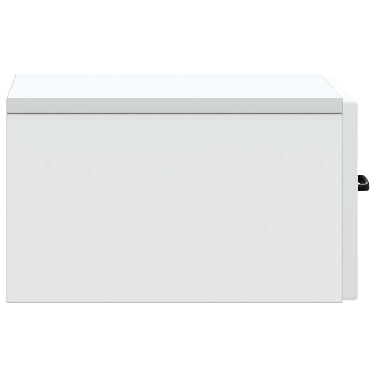 Mobiletto da notte a muro 2 pcs Bianco 34,5 x 33 x 20 cm | homemem39