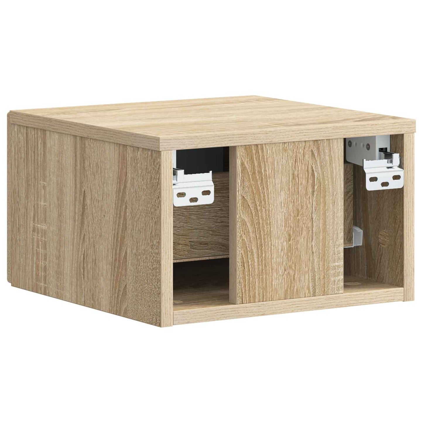 Mobiletto da notte a muro 2 pcs Rovere Sonoma 34,5 x 33 x 20 cm | homemem39