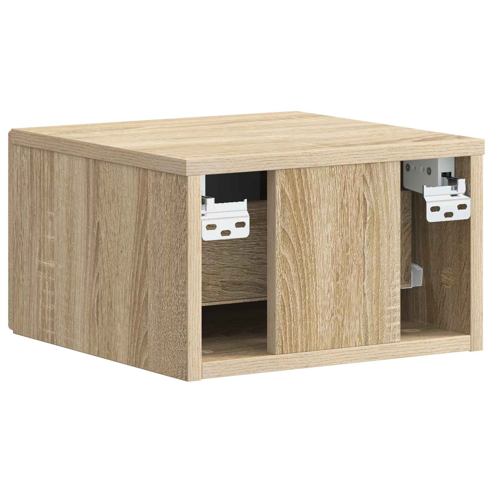 Mobiletto da notte a muro 2 pcs Rovere Sonoma 34,5 x 33 x 20 cm | homemem39