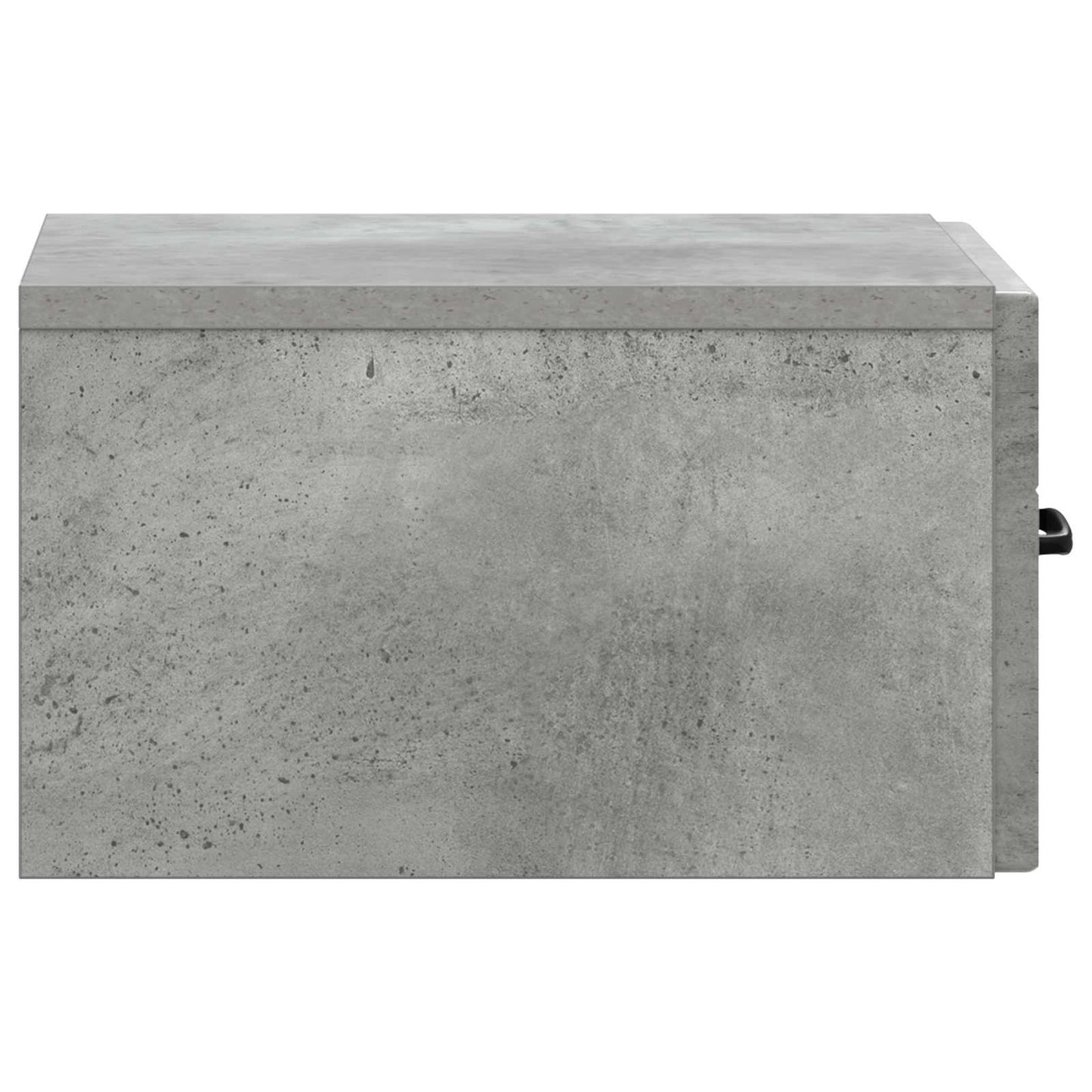 Mobiletto da notte a muro Grigio Cemento 34,5 x 33 x 20 cm | homemem39