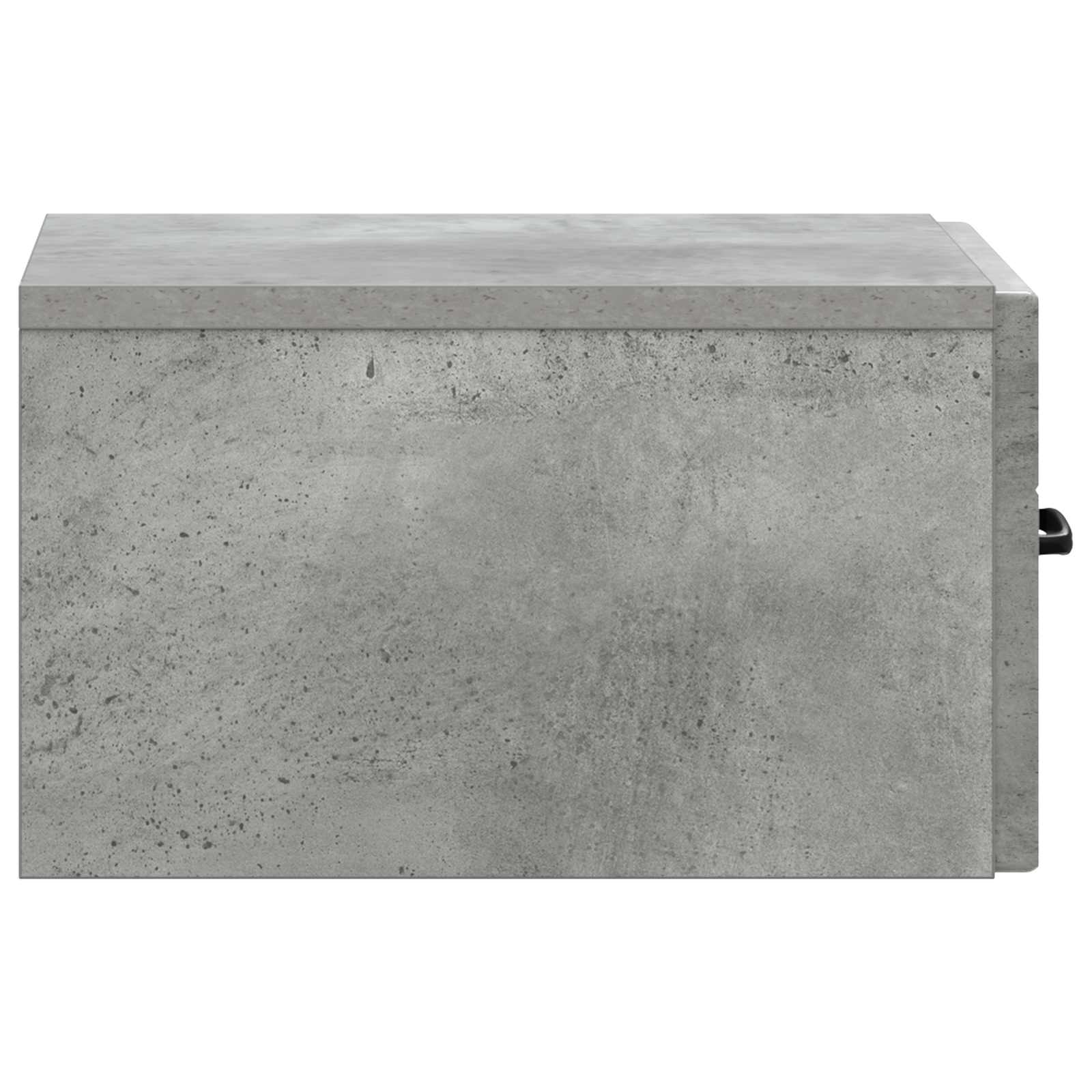 Mobiletto da notte a muro Grigio Cemento 34,5 x 33 x 20 cm | homemem39