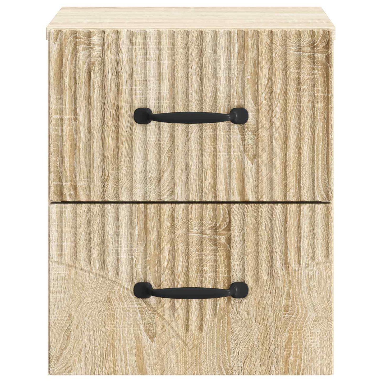 Mobiletto da notte a muro 2 pcs Rovere Sonoma 34,5 x 33 x 40 cm | homemem39