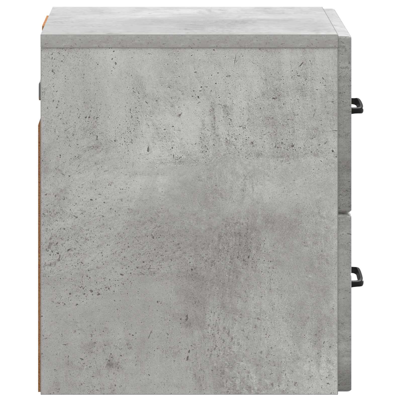 Mobiletto da notte a muro Grigio Cemento 34,5 x 33 x 40 cm | homemem39