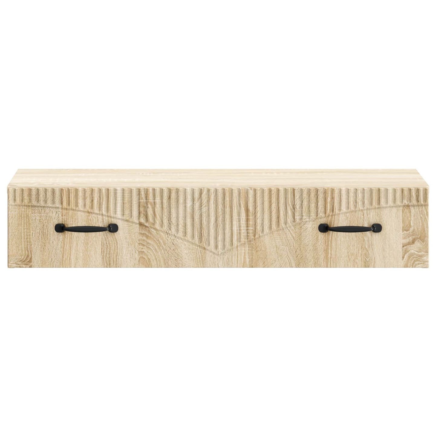 Tavolino da Parete Laterale Rovere Sonoma 87,5 x 34,5 x 17 cm | homemem39