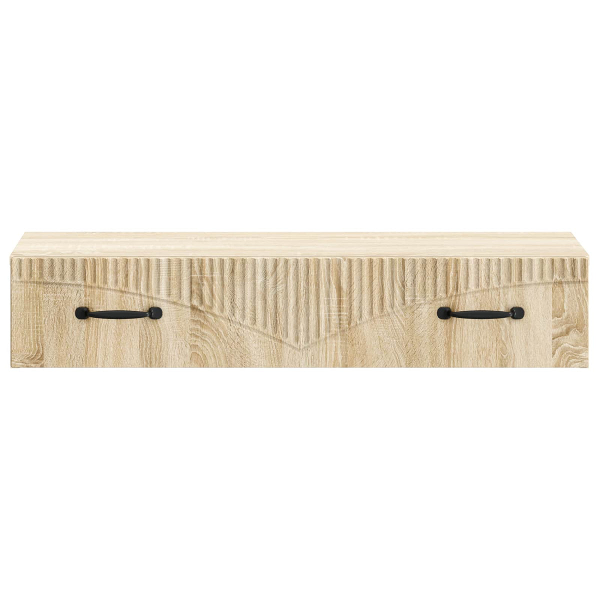 Tavolino da Parete Laterale 87,5 x 34,5 x 17 cm Rovere Sonoma - homemem39