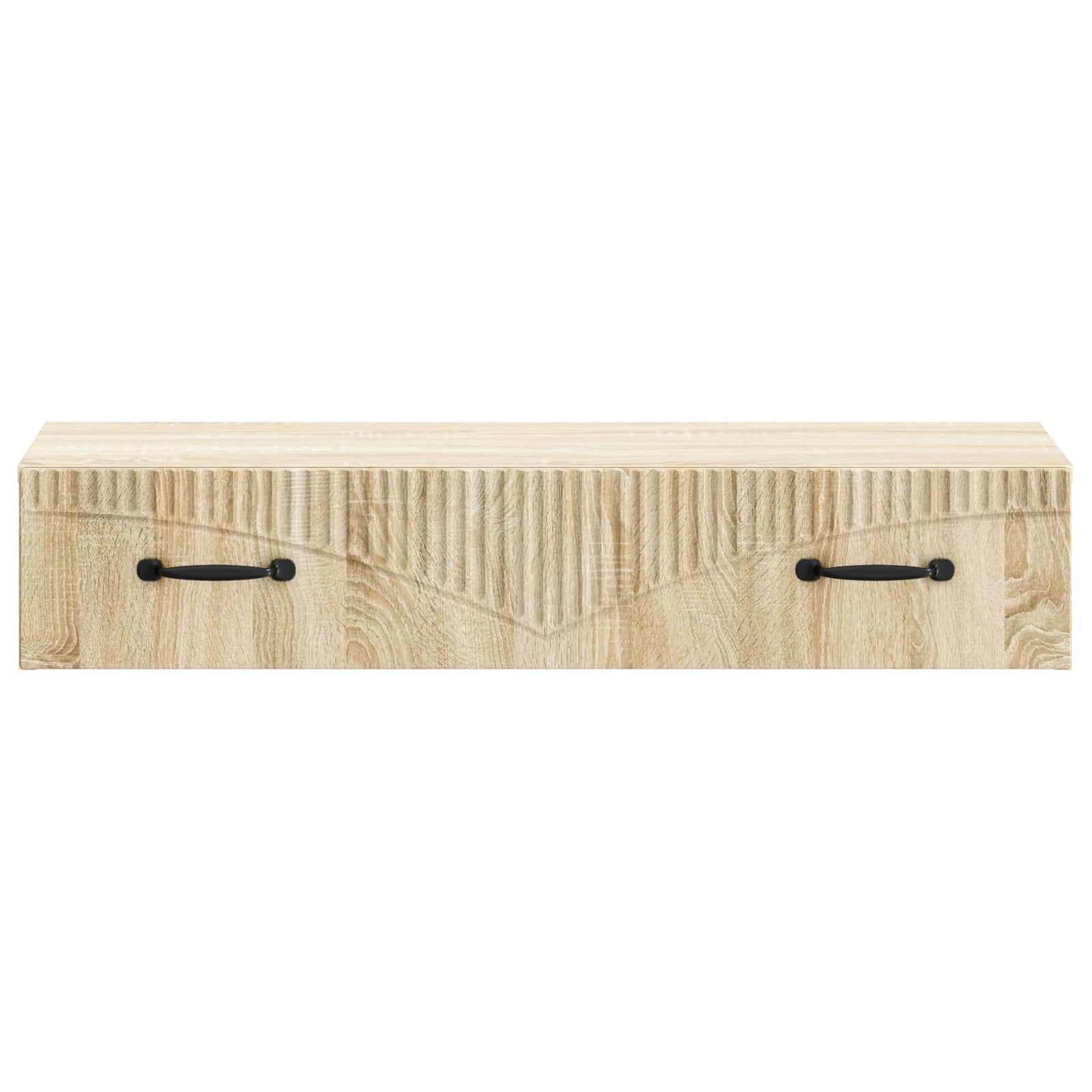 Tavolino da Parete Laterale 87,5 x 34,5 x 17 cm Rovere Sonoma - homemem39