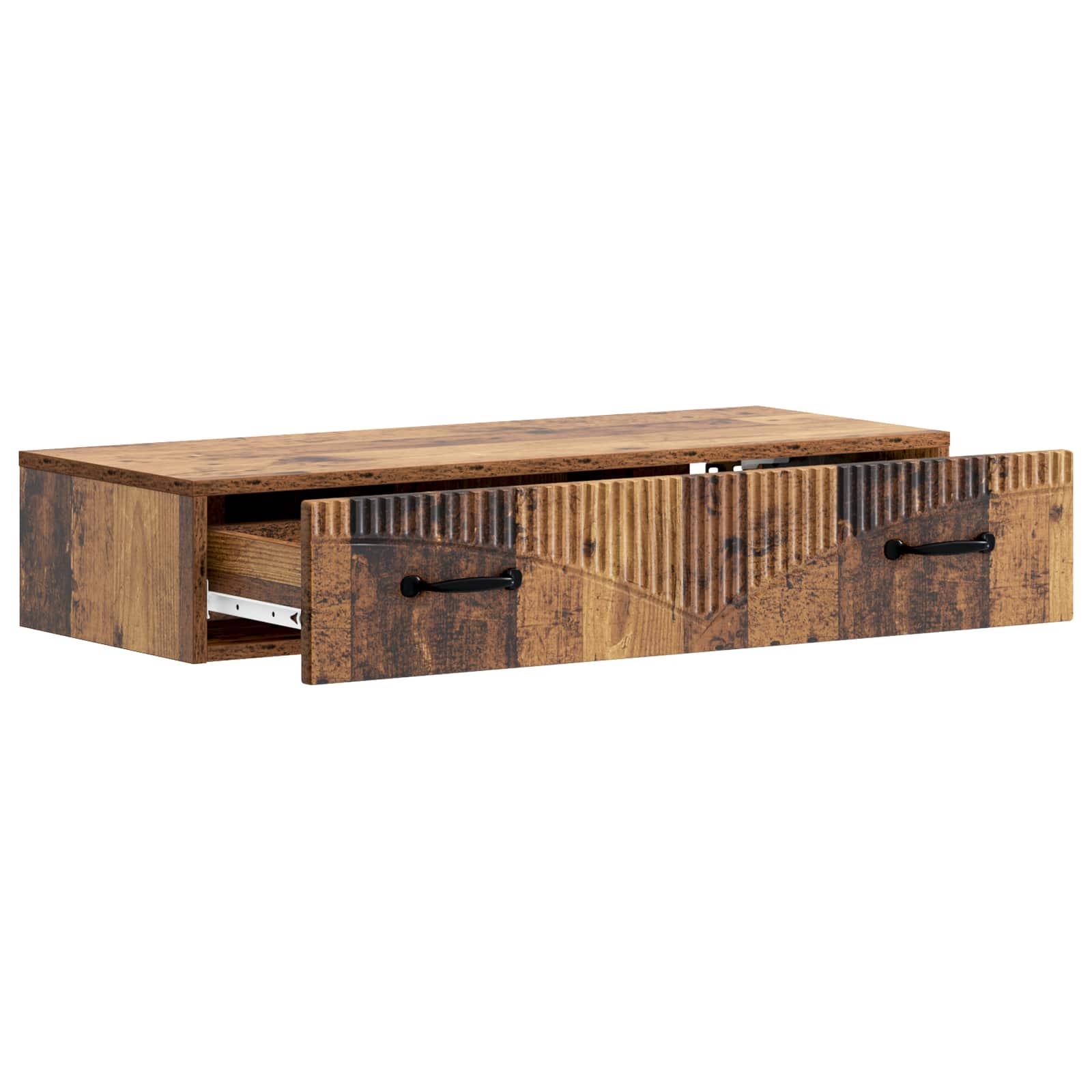 Tavolino da Parete Laterale Legno antico 87,5 x 34,5 x 17 cm | homemem39
