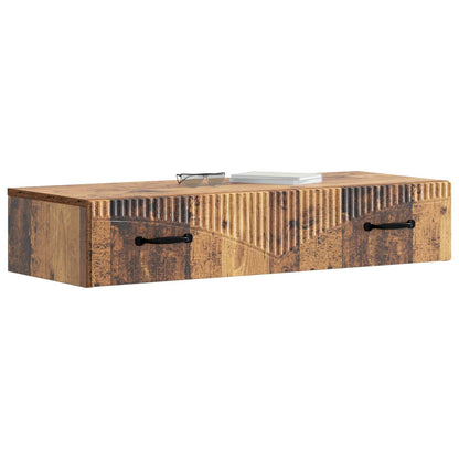 Tavolino da Parete Laterale Legno antico 87,5 x 34,5 x 17 cm | homemem39