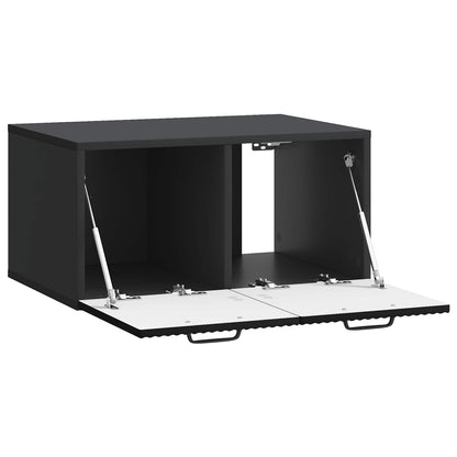 Mobile Porta TV da Muro Nero 59,5 x 41 x 30 cm