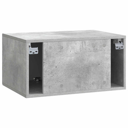 Mobile Porta TV da Muro Grigio Cemento 59,5 x 41 x 30 cm