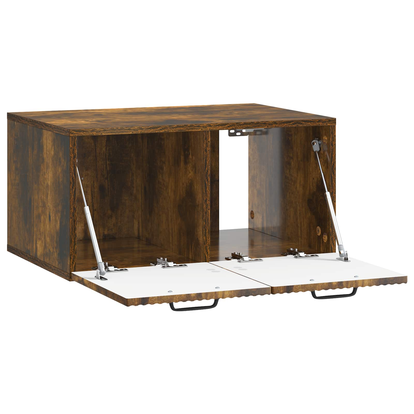 Mobile Porta TV da Muro Rovere Fumo 59,5 x 41 x 30 cm | homemem39