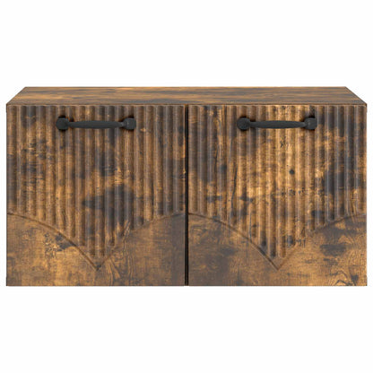 Mobile Porta TV da Muro Rovere Fumo 59,5 x 41 x 30 cm