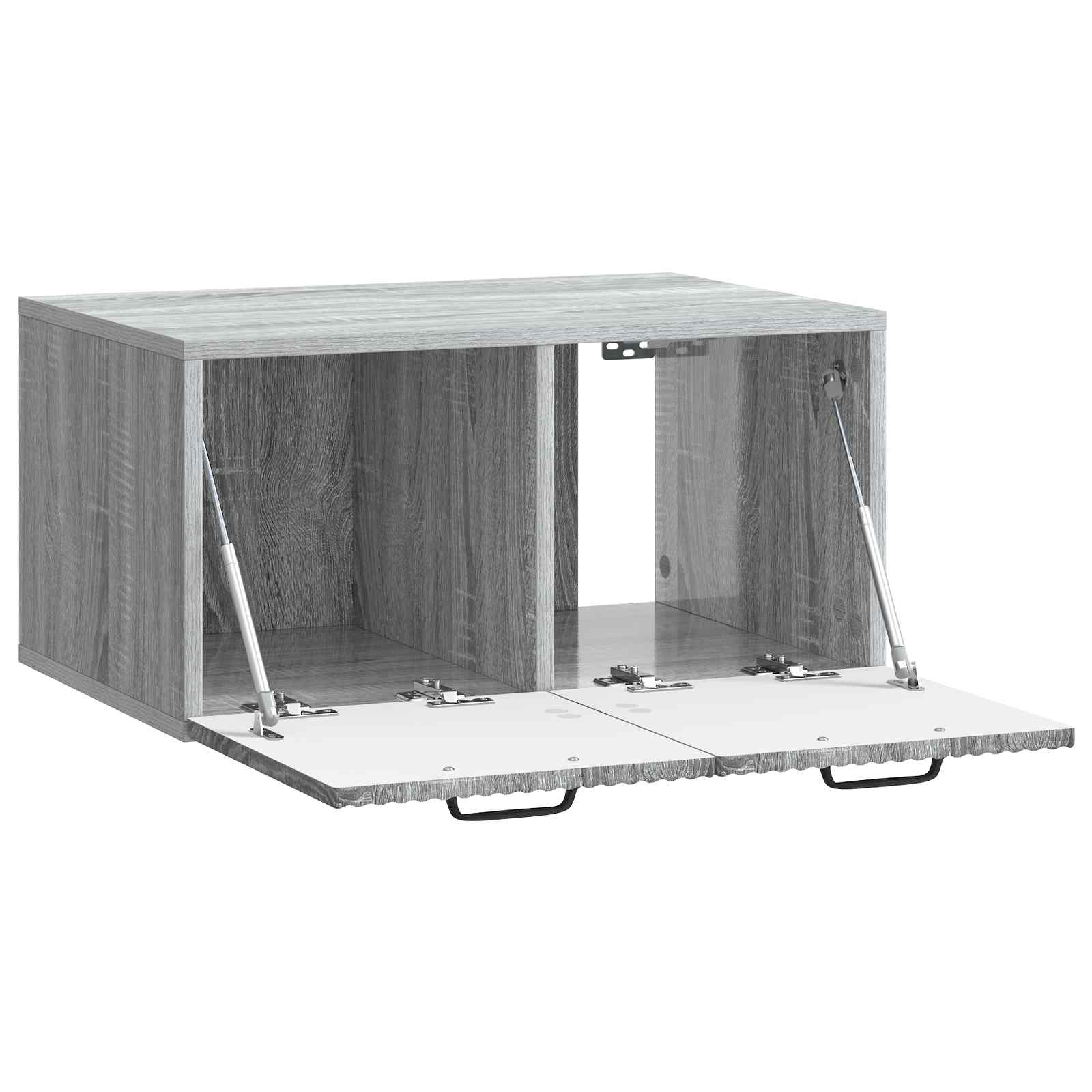 Mobile Porta TV da Muro Grigio Sonoma 59,5 x 41 x 30 cm | homemem39