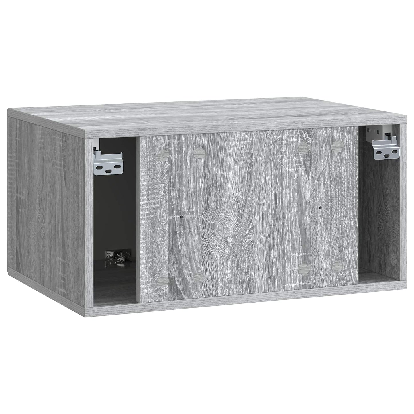 Mobile Porta TV da Muro Grigio Sonoma 59,5 x 41 x 30 cm