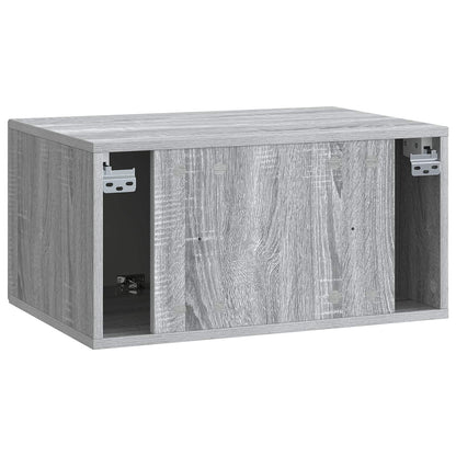 Mobile Porta TV da Muro Grigio Sonoma 59,5 x 41 x 30 cm