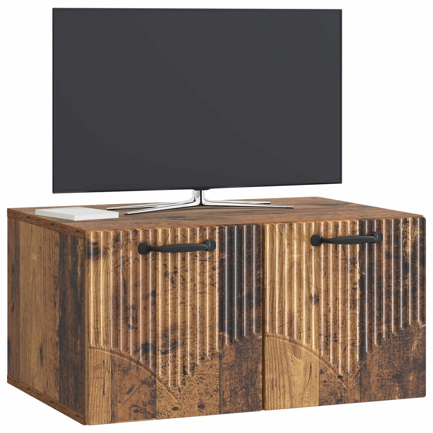 Mobile Porta TV da Muro Legno antico 59,5 x 41 x 30 cm
