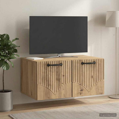 Mobile Porta TV da Muro 59,5 x 41 x 30 cm Rovere Artigianale