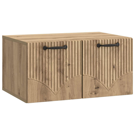 Mobile Porta TV da Muro Rovere Artigianale 59,5 x 41 x 30 cm