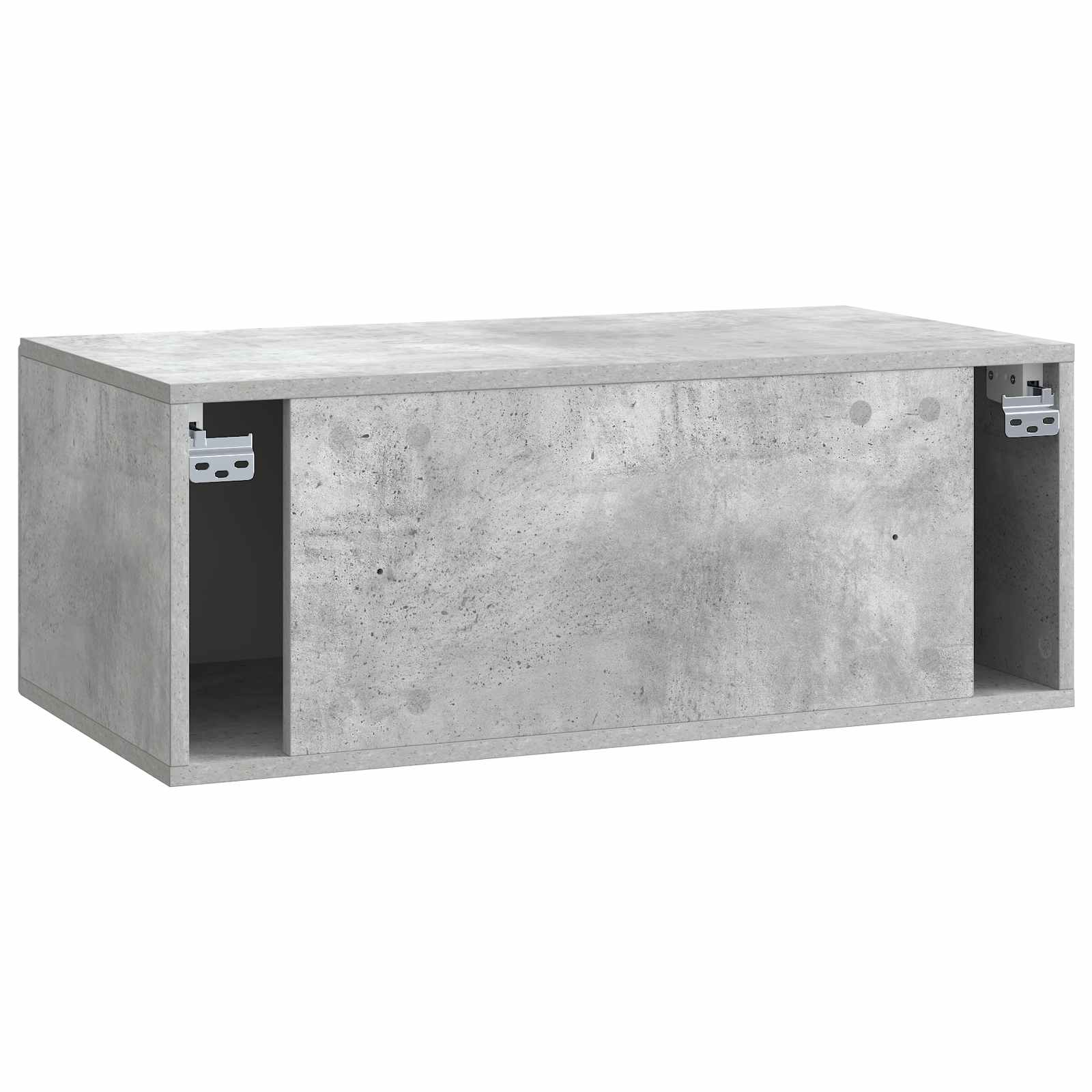 Mobile Porta TV da Muro Grigio Cemento 78,5 x 41 x 30 cm | homemem39