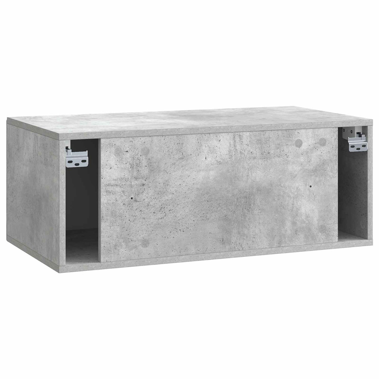 Mobile Porta TV da Muro Grigio Cemento 78,5 x 41 x 30 cm