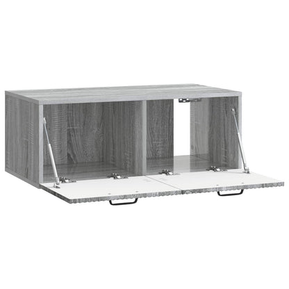 Mobile Porta TV da Muro Grigio Sonoma 78,5 x 41 x 30 cm