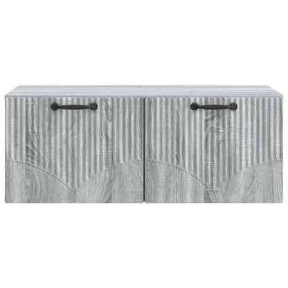 Mobile Porta TV da Muro Grigio Sonoma 78,5 x 41 x 30 cm | homemem39