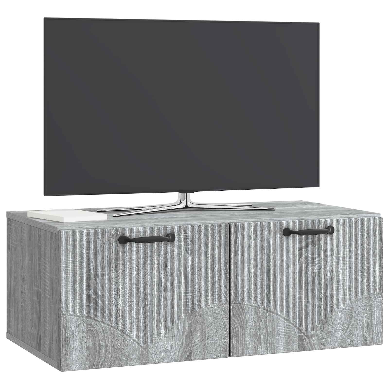 Mobile Porta TV da Muro Grigio Sonoma 78,5 x 41 x 30 cm | homemem39