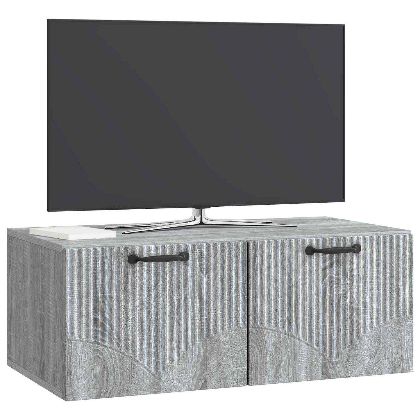 Mobile Porta TV da Muro Grigio Sonoma 78,5 x 41 x 30 cm
