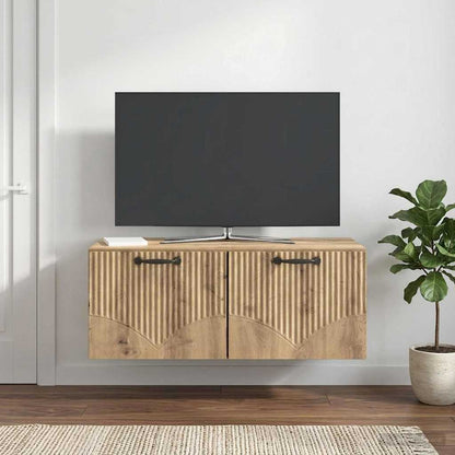 Mobile Porta TV da Muro 78,5 x 41 x 30 cm Rovere Artigianale